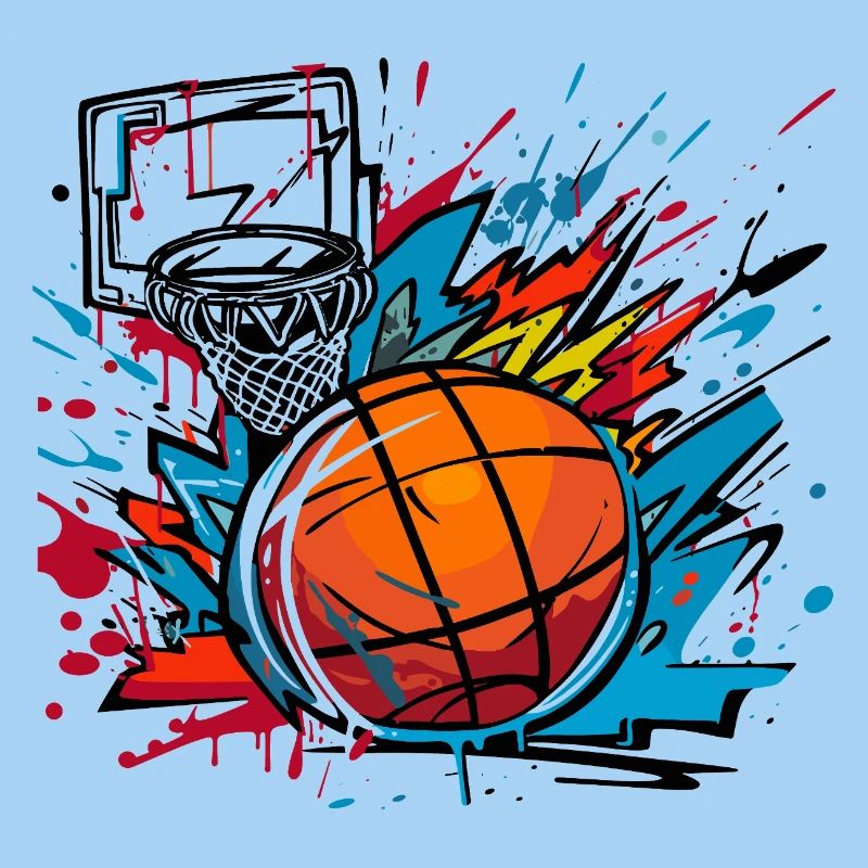 Basketball Graffiti
