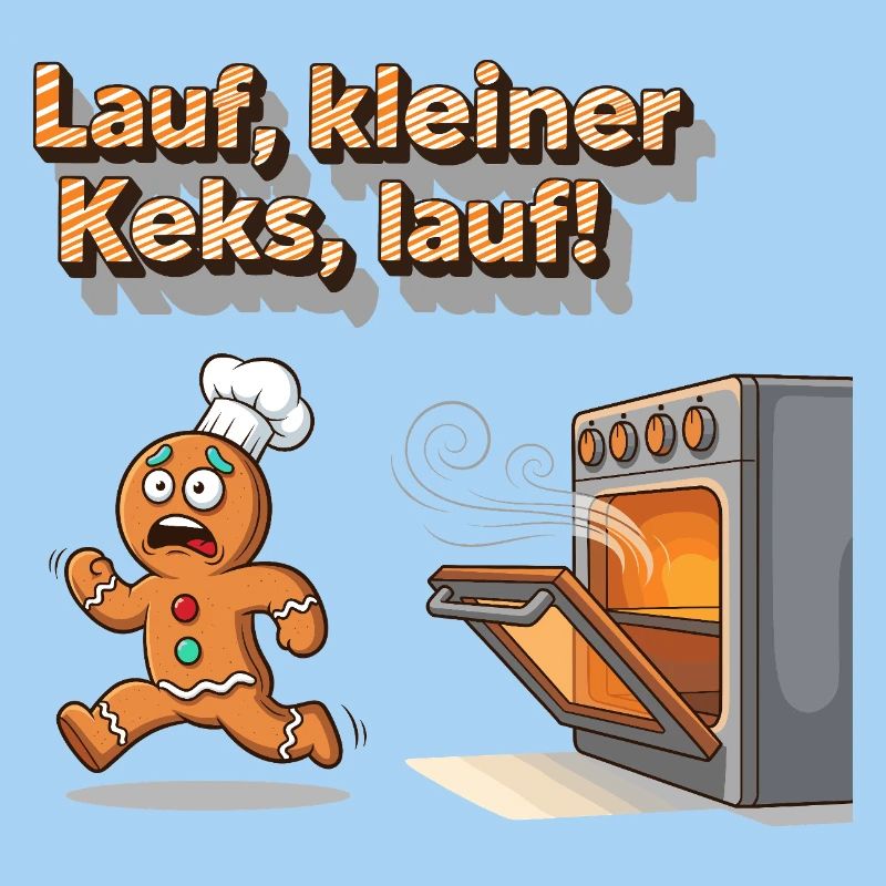 Run, little cookie, run!