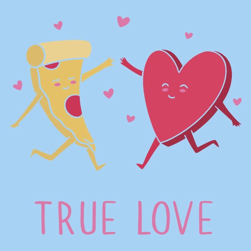 Le véritable amour de la pizza