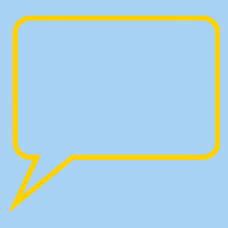 Personalize your own speech bubble comic