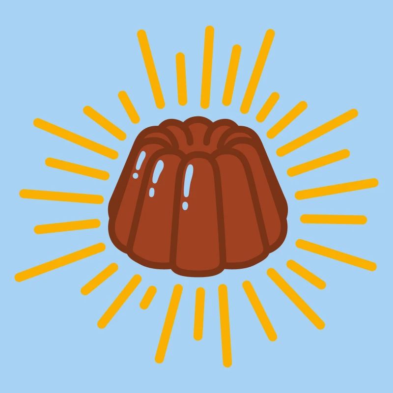 Sonnen-Bundt Kuchen Design