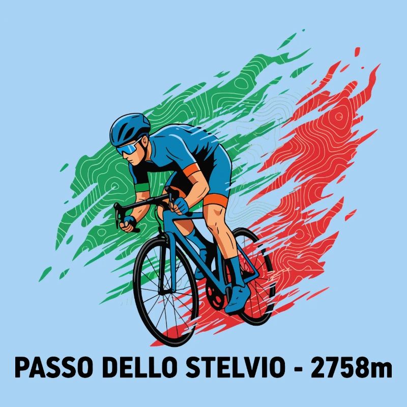 Passage dello Stelvio Grimpeur Colour Burst