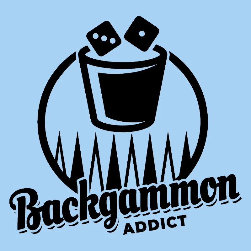 Backgammon Addict | Brettspiel | Geschenk