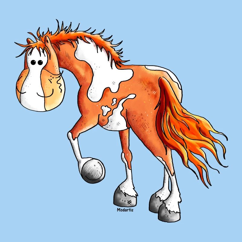 Knuffiger Pinto - Westernpferd