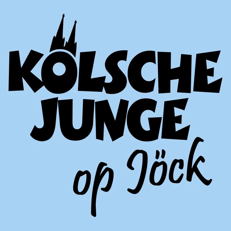 Kölsche Junge op Jöck - Kölsch - Köln - Kölner