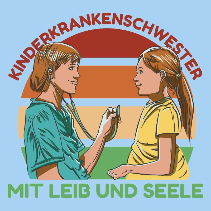 Kinderkrankenschwester mit Leib und Seele
