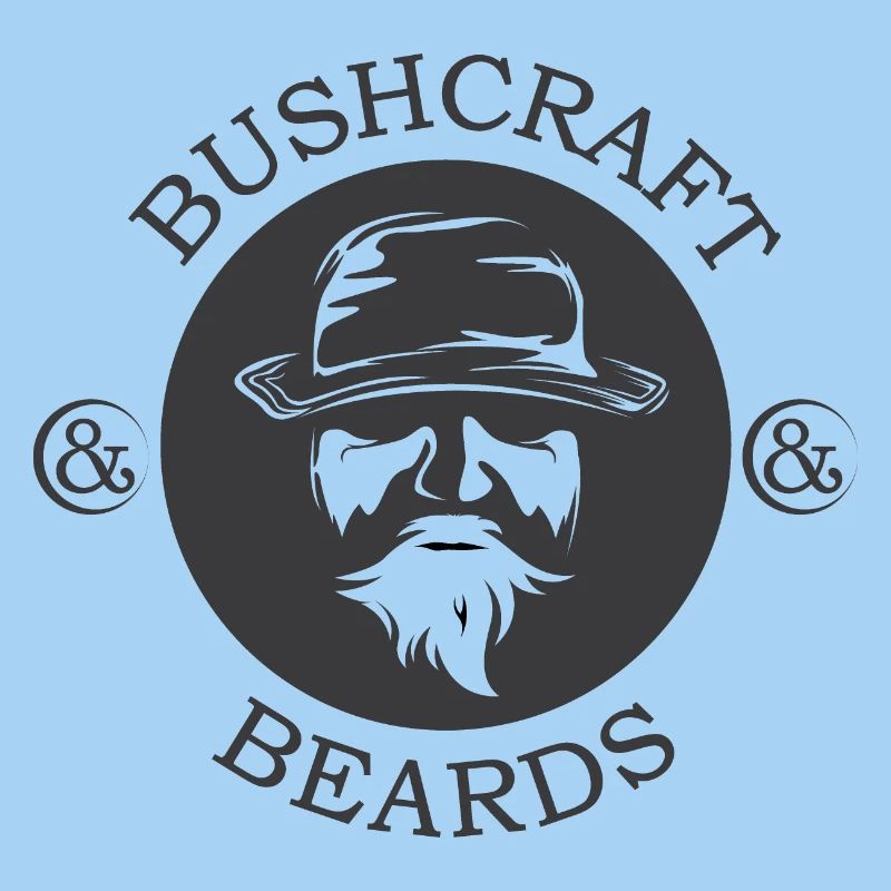 bushcraft beard beards symbol forest person forest nature