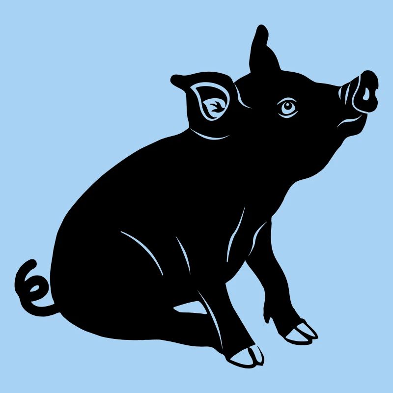 Schweinssitz-Logo Schattenbild