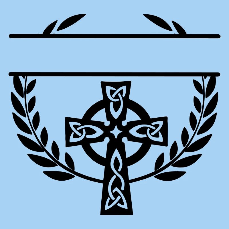 Celtic cross monogram