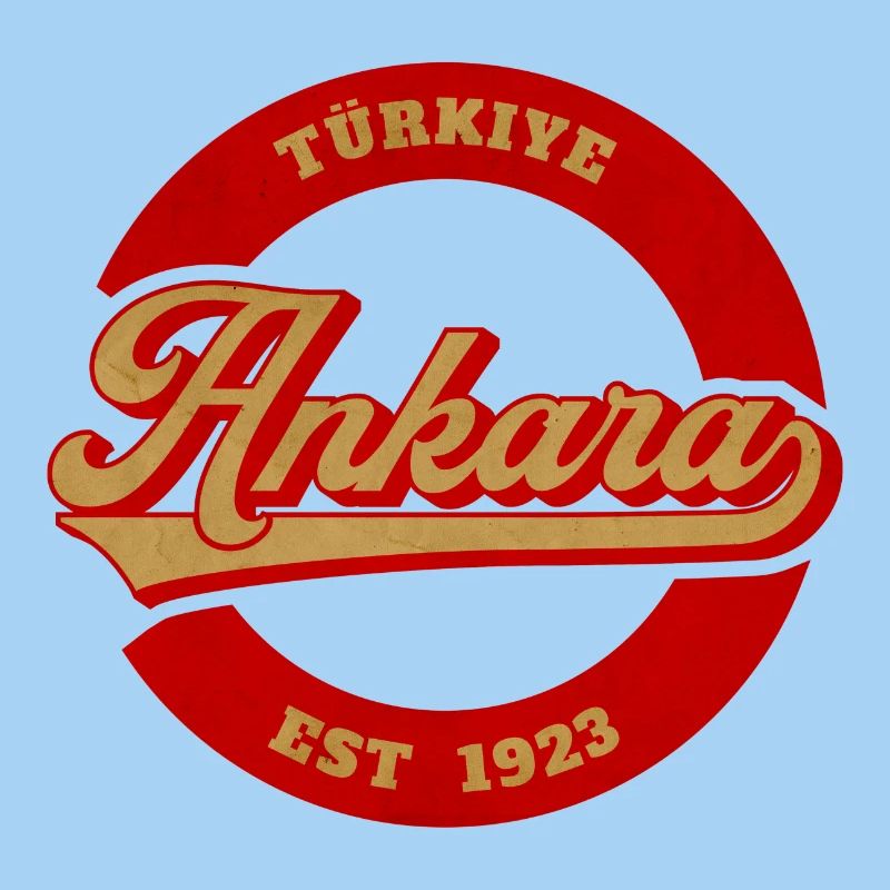 Ankara Vintage Logo Est 1923