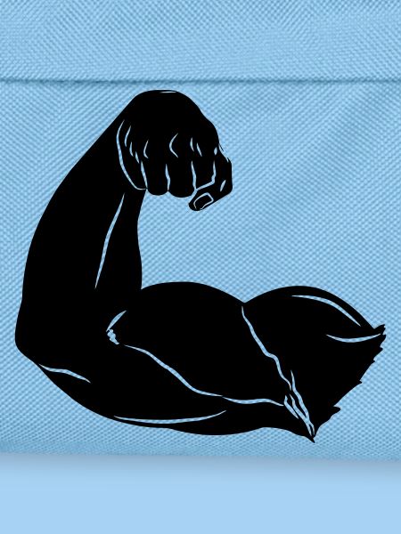 Schattenbild des Arms