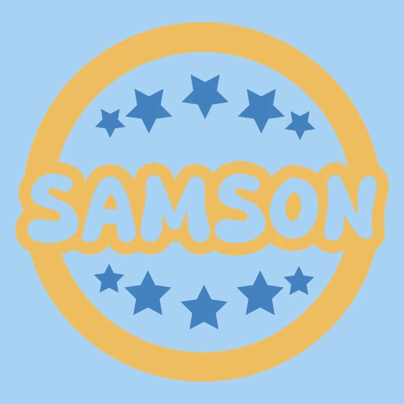 Lettrage Galactic Sampson pour Samson