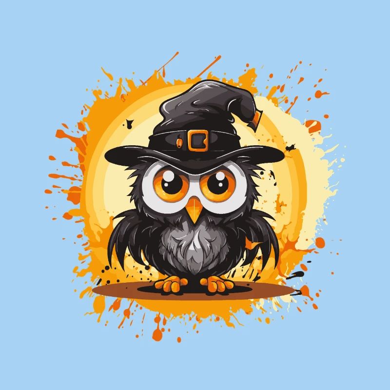 Nacht Eulenzauberer Halloween