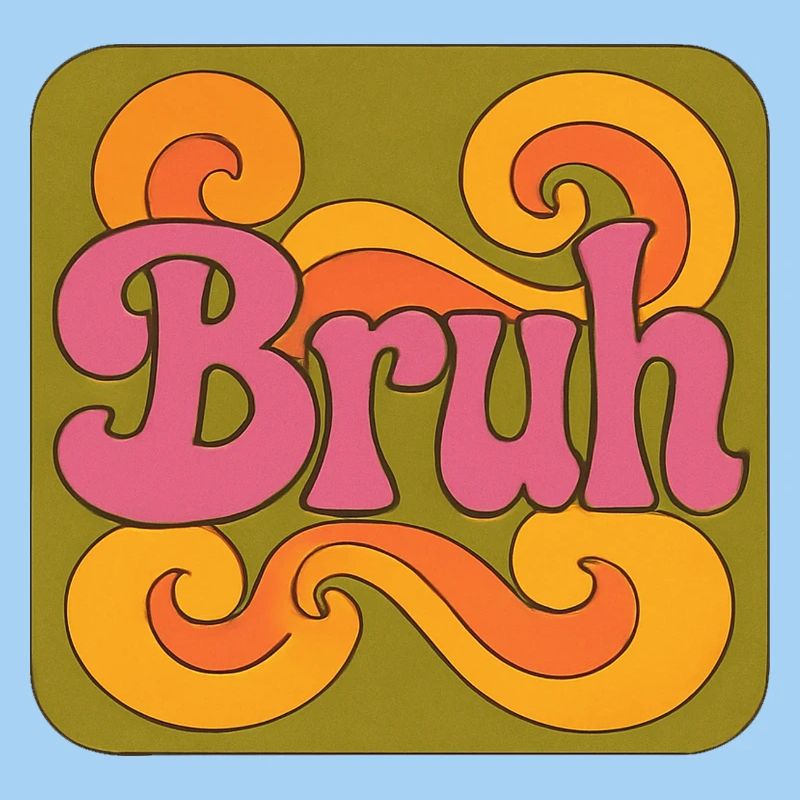 Bruh Psychedelic Swirl
