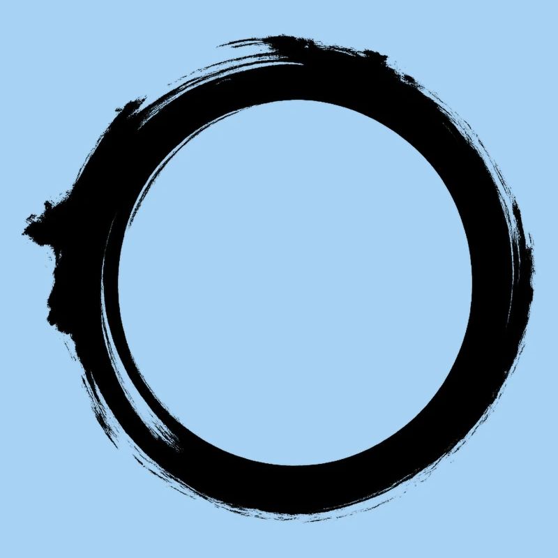 Black Hole Universe Silhouette Minimal Physics