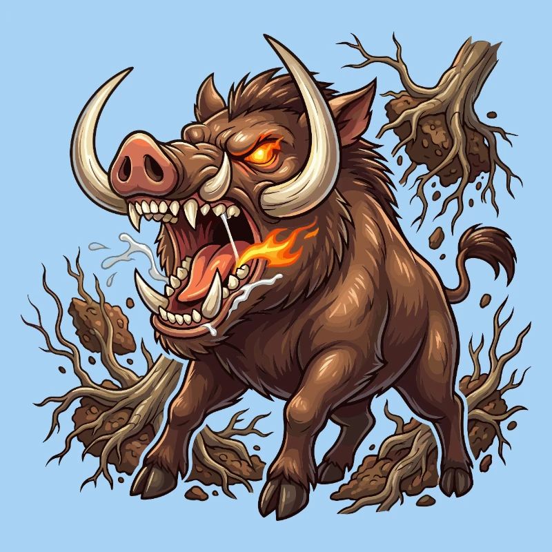 Sanglier de Tempête de Feu