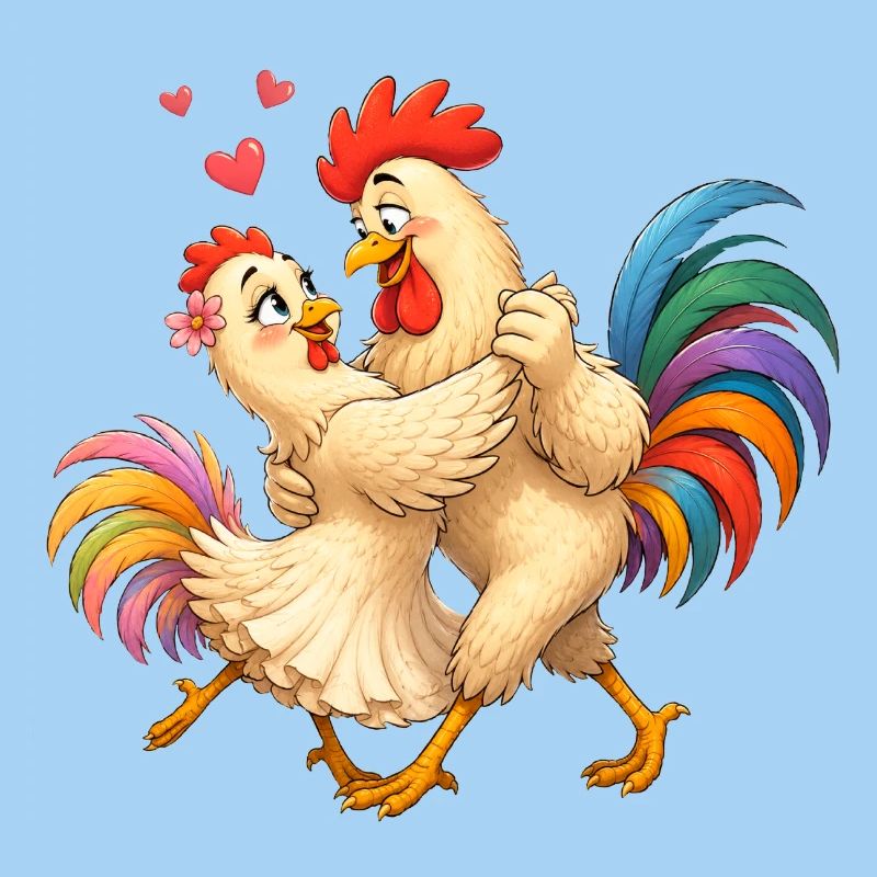dances with chicken