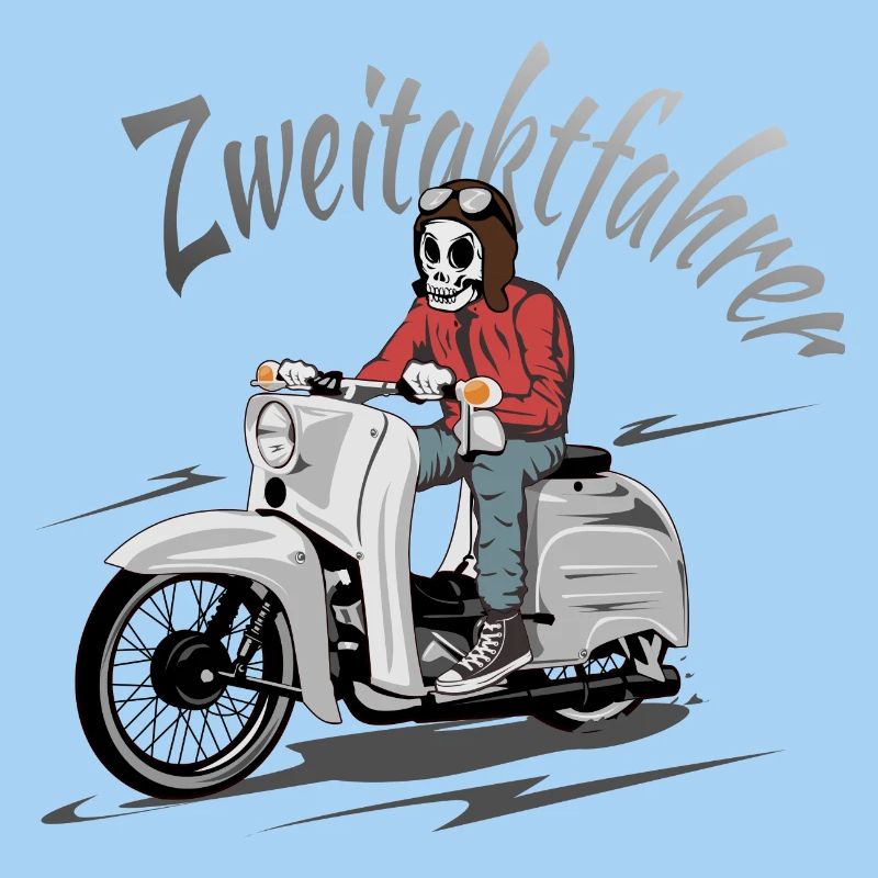 Simson Schwalbe Zweitaktfahrer