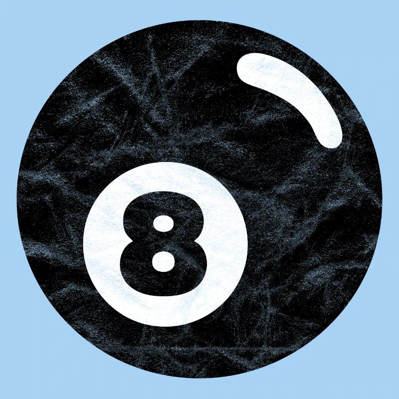 Billard boule de billard noir huit huit