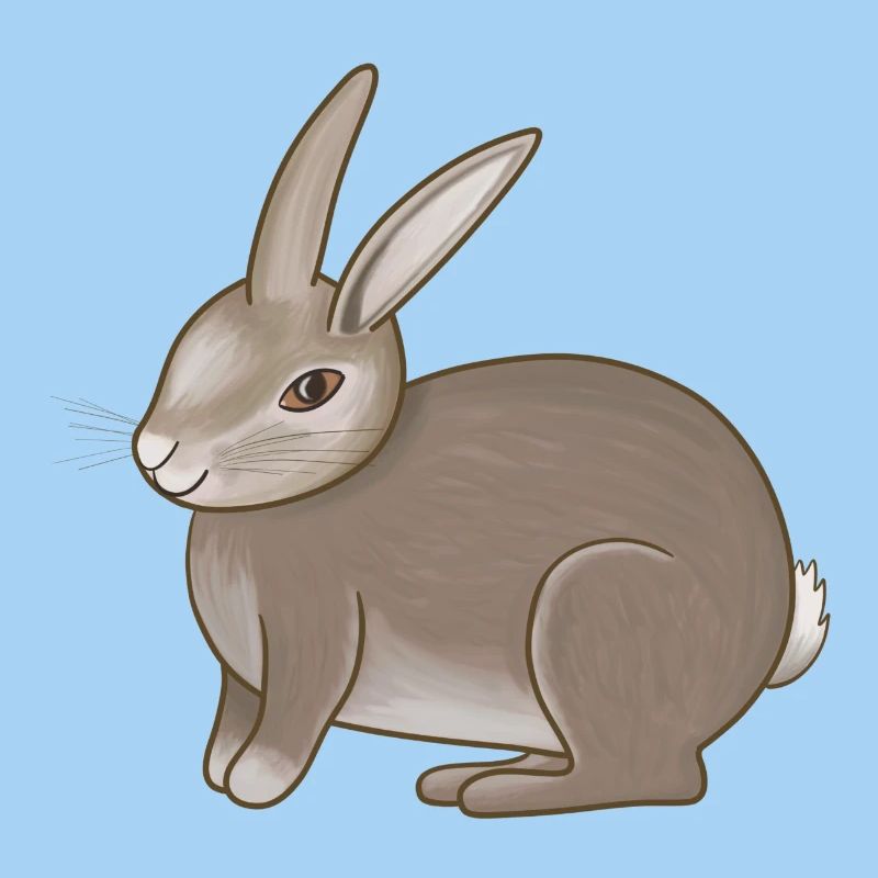 Hase braun