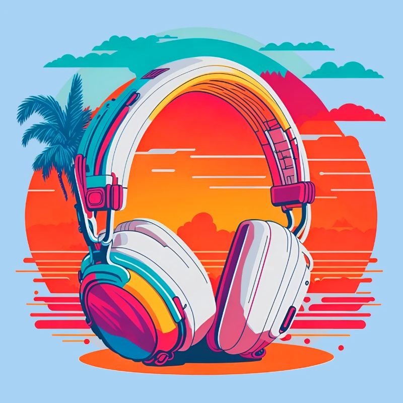 80s Kopfhörer