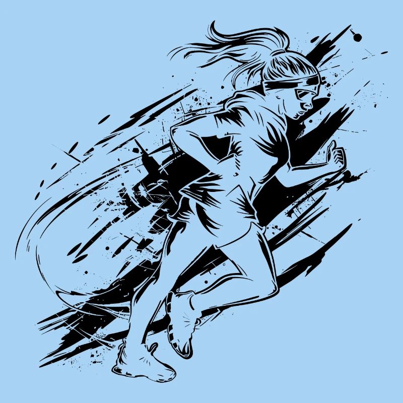 Runner Drawing