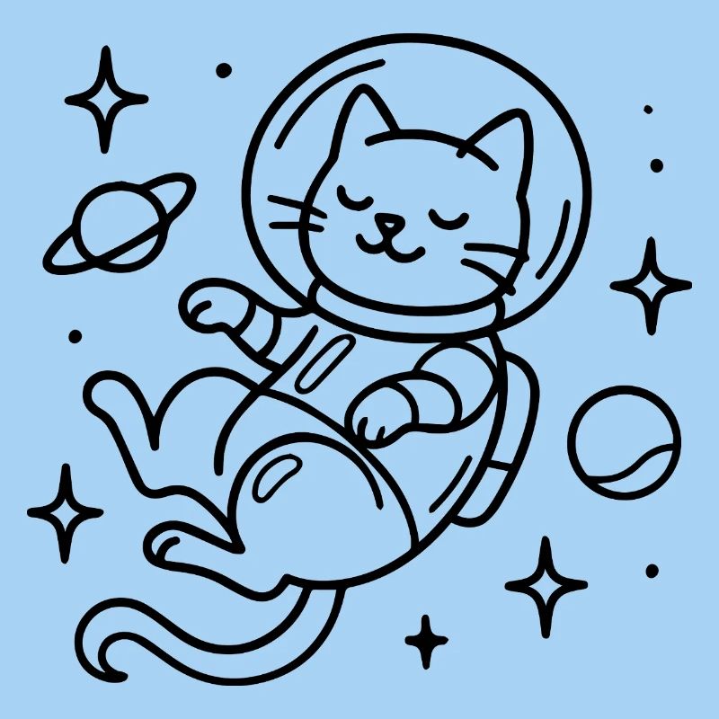 Abstract Digital Art Pattern