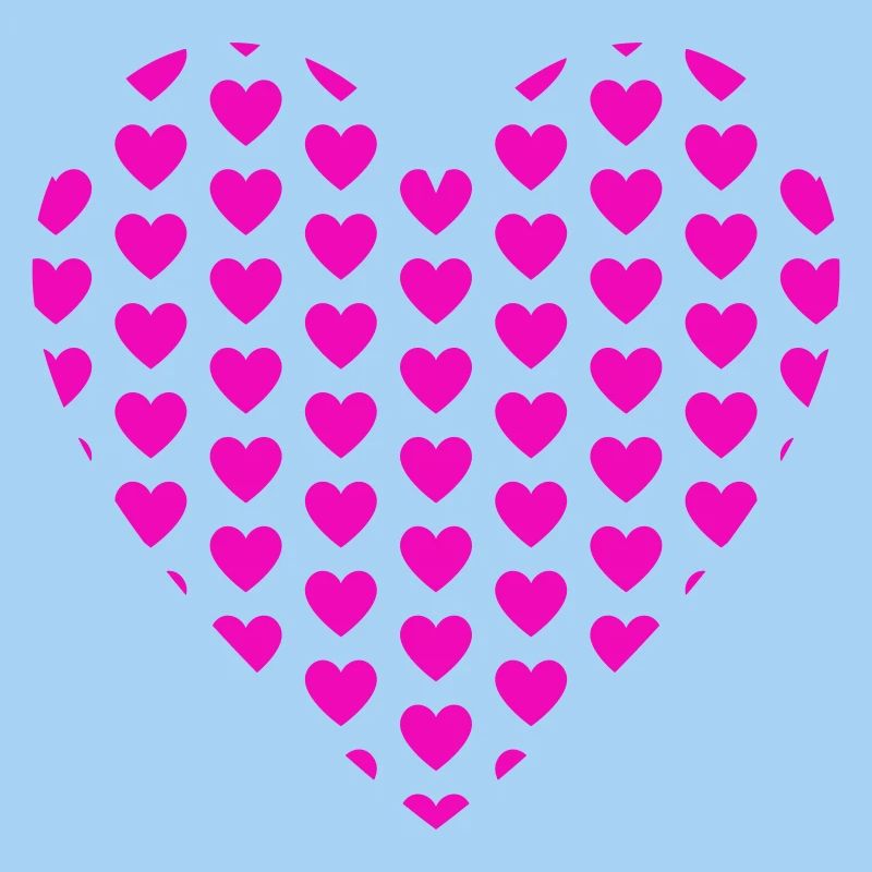 Coeur Coeurs Patch Motif