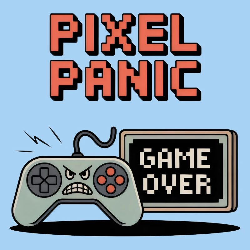 Pixel Panic – Game Over Rage Mode