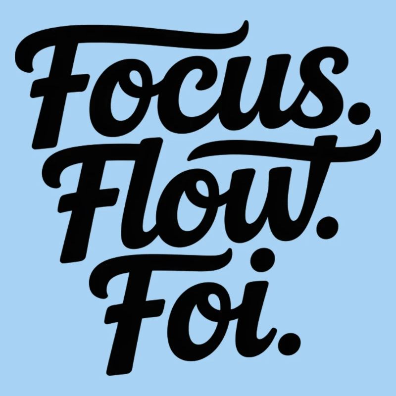Focus Flow Fly Script