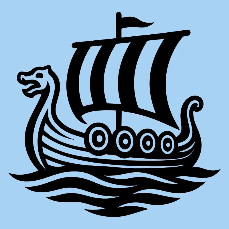 Wikingerschiff Drachenboot Wikinger