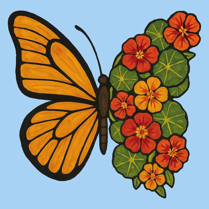 Butterfly Bloom Split