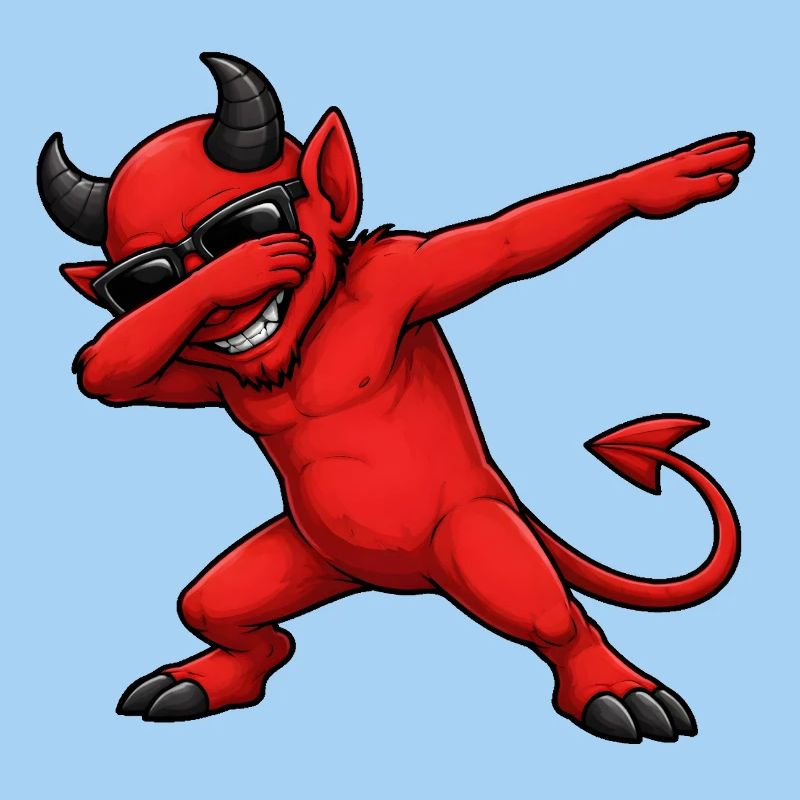 Dabbing Teufel