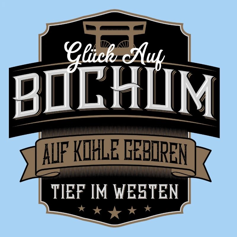 Glück Auf Bochum label
