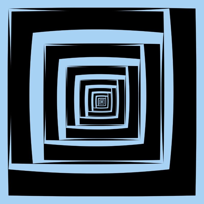 Squares Abstract Geometry Gift Gift Idea