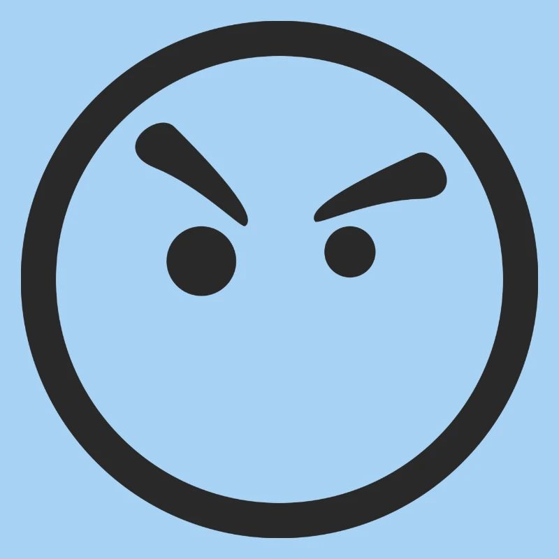 Smiley wütend