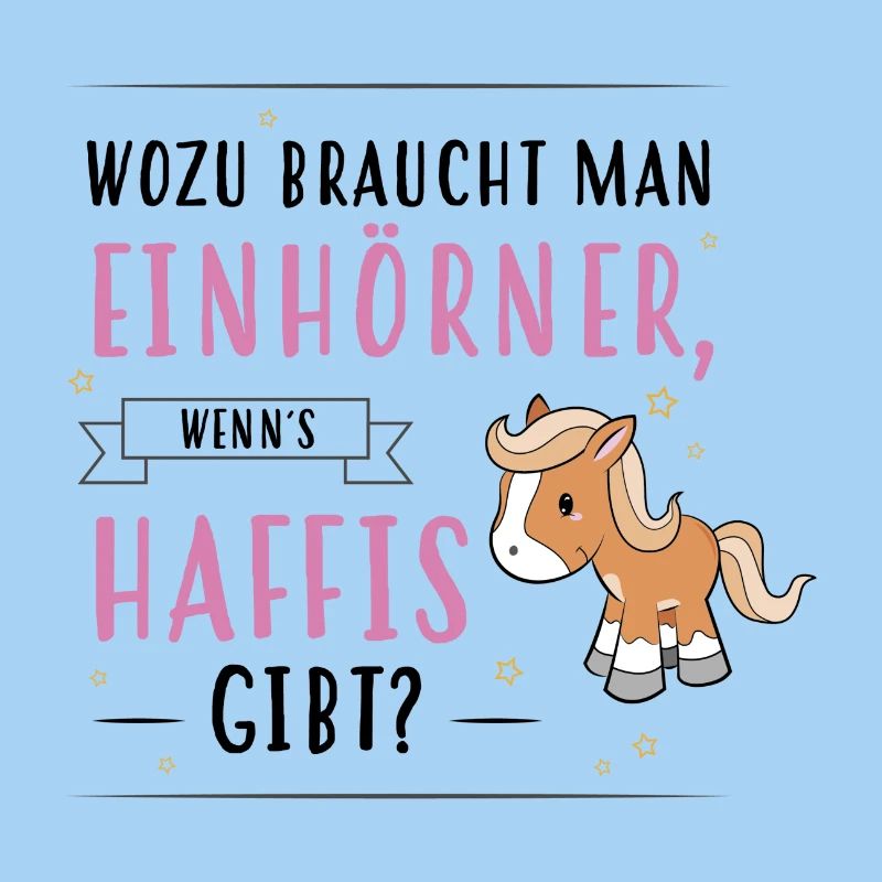 Wozu Einhörner Haflinger