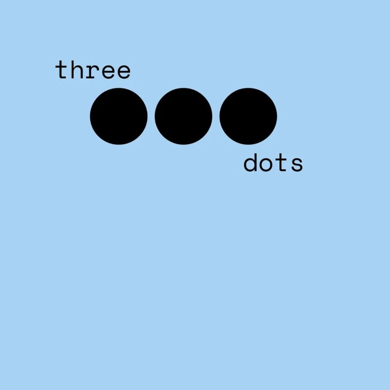 Three dots