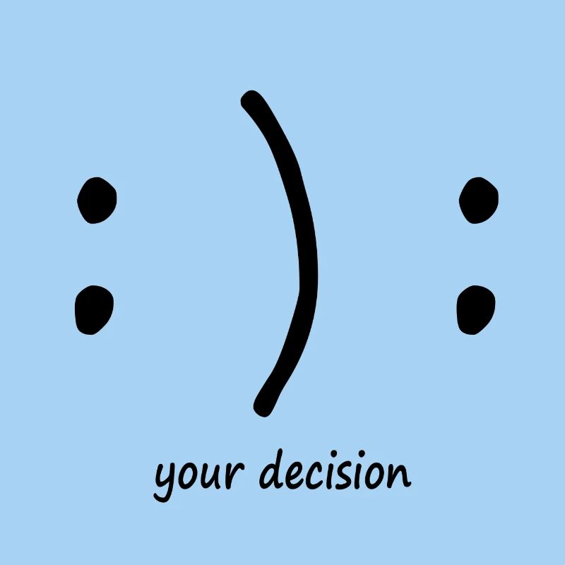 glücklich oder traurig? Emotionen Smiley