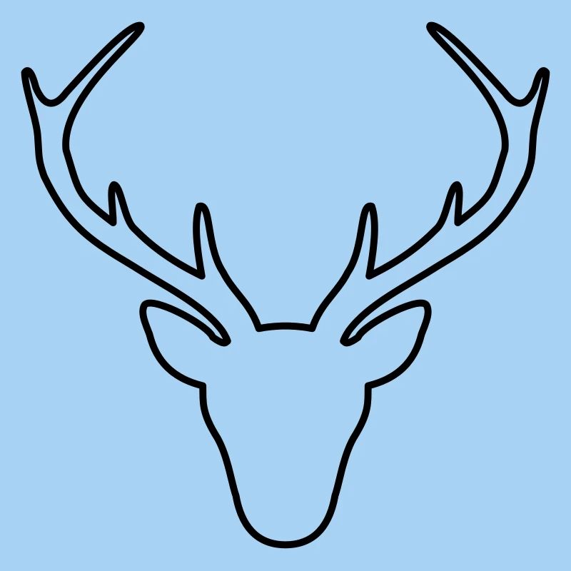 Hirsch Geweih Jäger Jagd Wild Geschenk