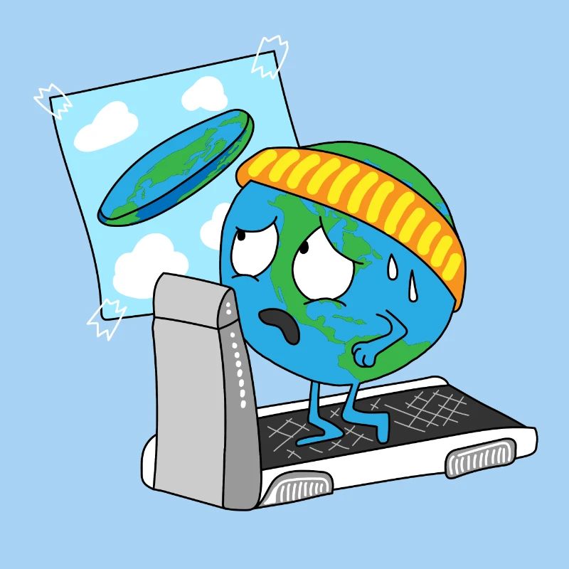 terre rond disque disque de terre globe terrestre planète