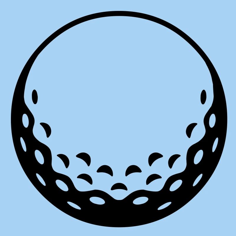Golfball - einfärbbar
