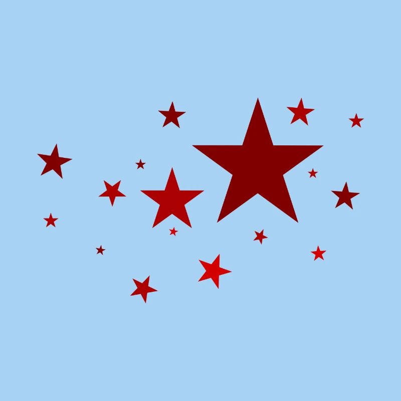 Stars in Red