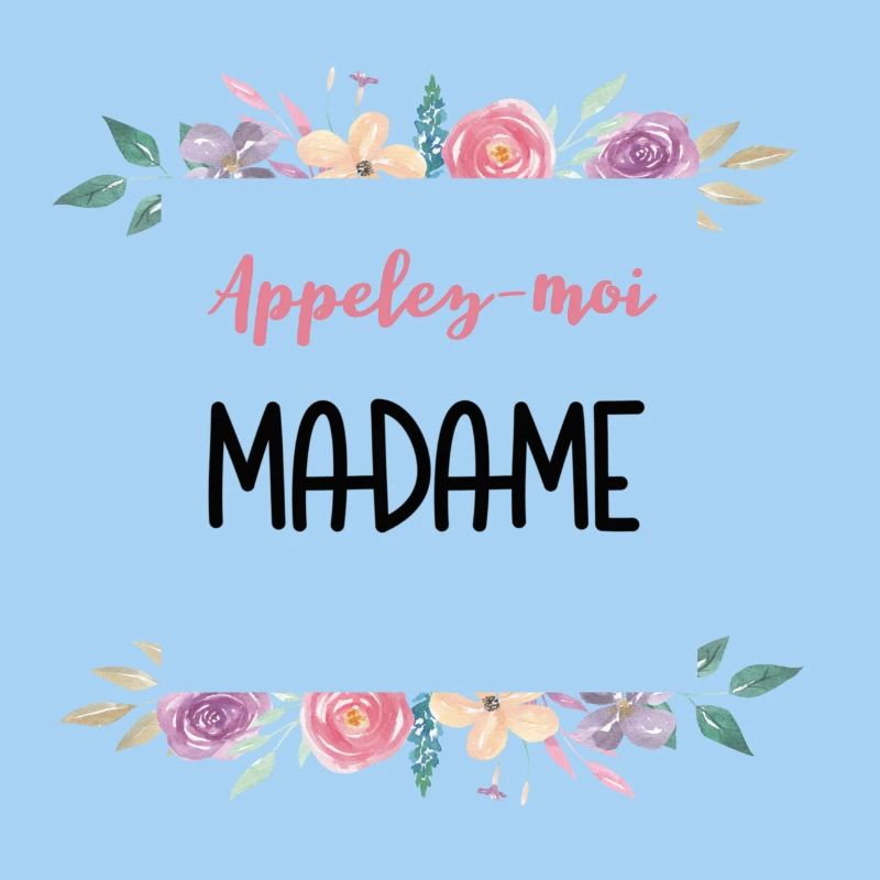 Floral design message customizable bride
