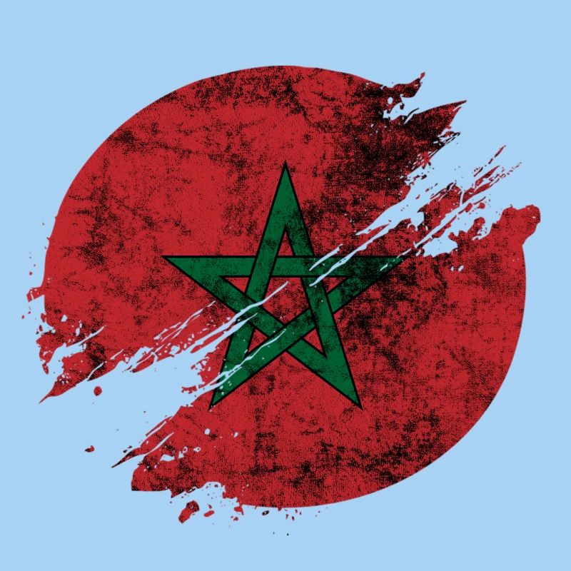 Morocco Circle Blurry Vintage / Gift