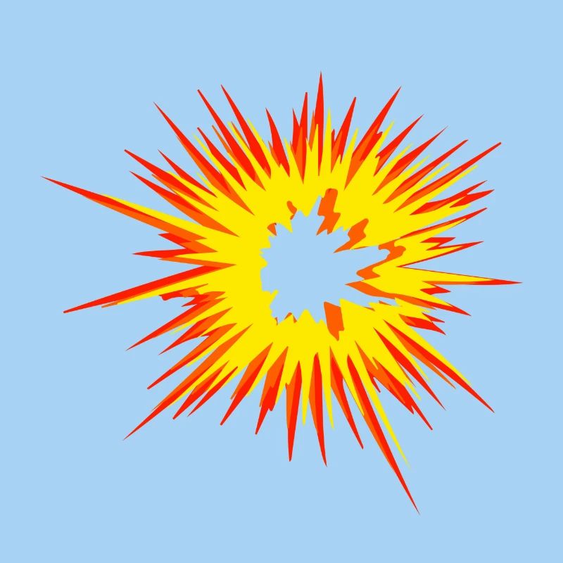 Explosion Star Flame