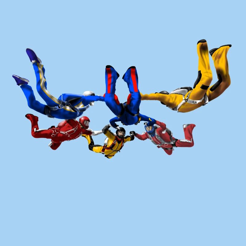 skydivers