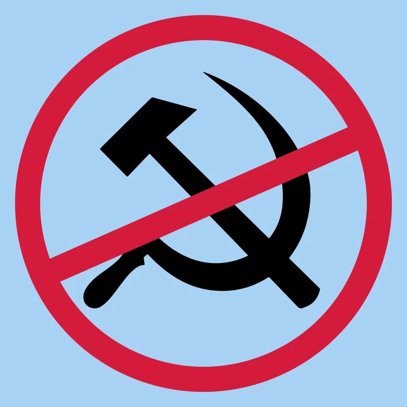 Forbidden communism sign