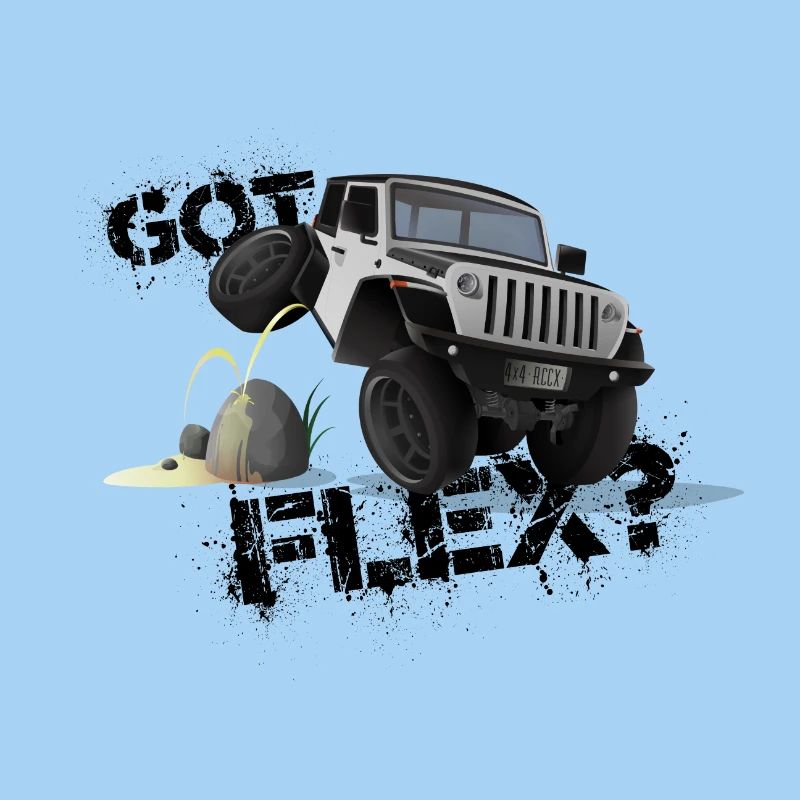 GOT FLEX? - OFFROADER Crawler - White