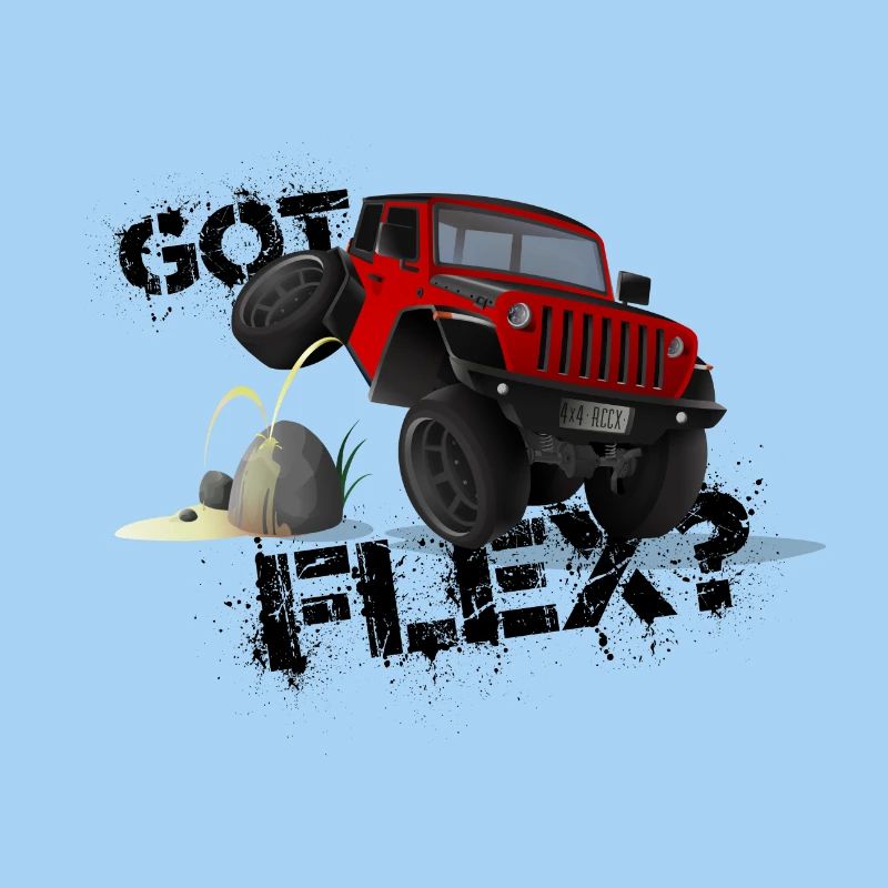 GOT FLEX? - OFFROADER Crawler - Rot